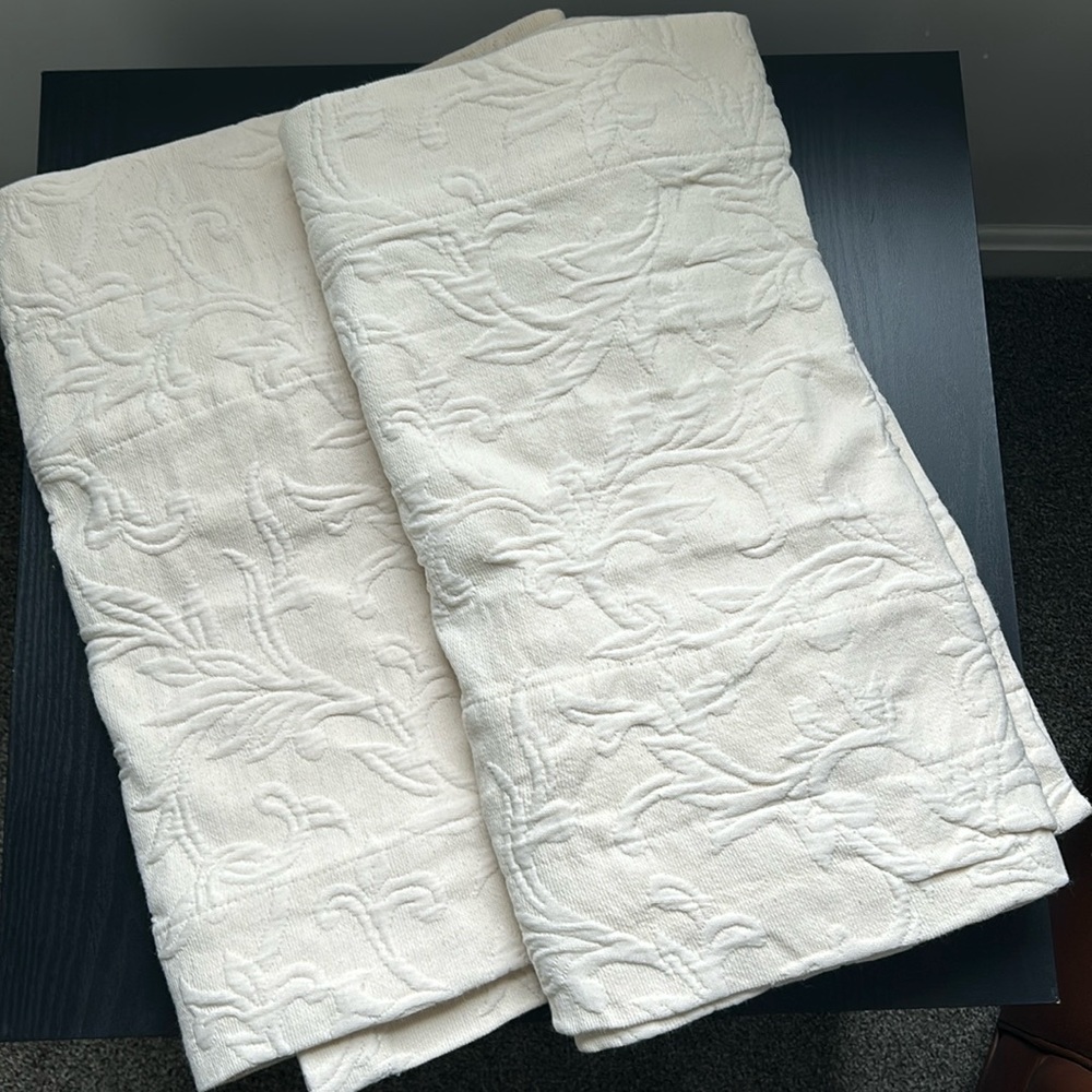 Ivory window valances-2